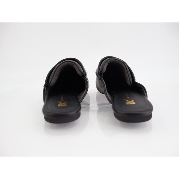 BC Footwear Brunch Date Mule Black Vegan Flat Born in California Size 10 - Picture 5 of 9